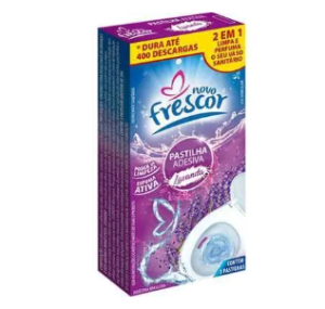 PASTILHA ADESIVA NOVO FRESCOR CITRUS C/ 3UN