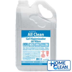 ALCOOL EM GEL 5L AUDAX ALL CLEAN