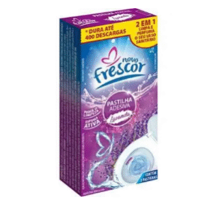 PASTILHA ADESIVA NOVO FRESCOR AROMAS C/ 3UN