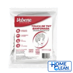 TOUCA SANFONADA DESCARTAVEL 45CM 100UN TNT VABENE