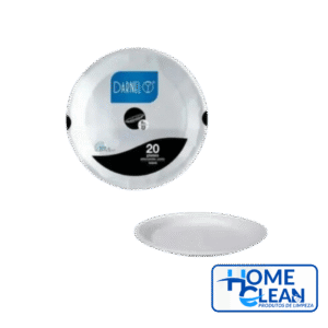 PRATO ISOPOR 15CM 25 UN