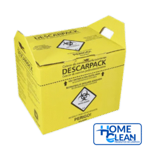 CAIXA COLETORA PERFUROCORTANTE RIGIDO 13L DESCARPACK - 1XUN