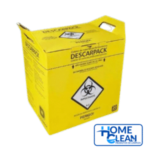 CAIXA COLETORA PERFUROCORTANTE 7L 1UN DESCARTAVEL