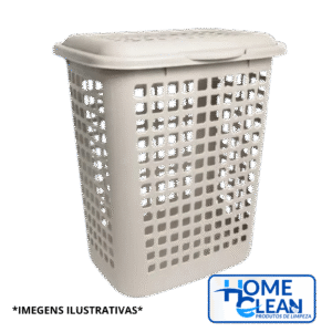 CESTO TELADO RETANGULAR 60L CORES