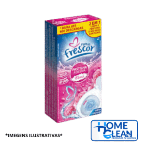PASTILHA ADESIVA NOVO FRESCOR FLORAL C/ 3UN