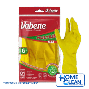 LUVA VABENE MULTIUSO AMARELA  G