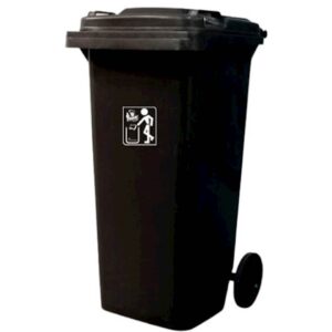 CONTAINER PLASTICO 120LT PRETO PRIME PRO