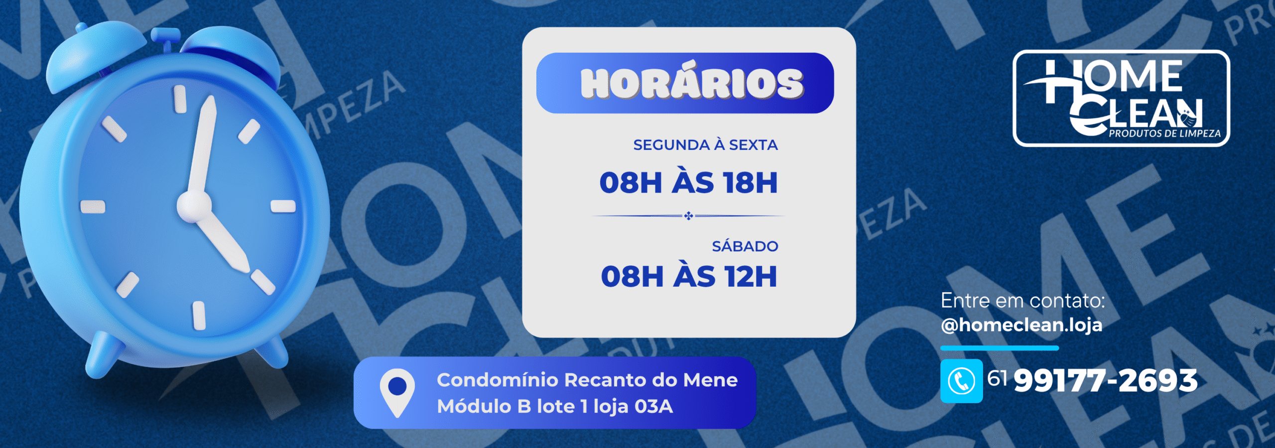 Nosso Horario de funcionamento