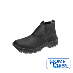 BOTINA COURO PRETA NUMERO 41