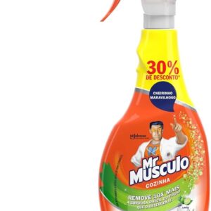 DESENGORDUTANTE MR MUSCULO 500ML COM GATILHO COZINHA LIMAO